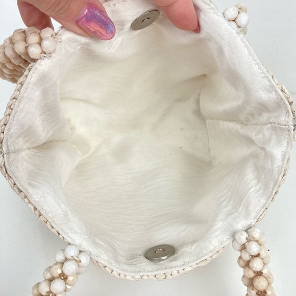 LOEFFLER RANDALL Mina Mini Beaded Tote Bag - $295. - Picture 11 of 16